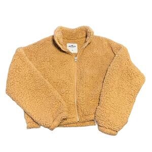 Hollister Sherpa Jacket Size M Med Medium